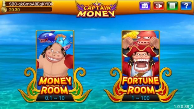 Slot Captain Money Tembak Ikan Online SBOBET